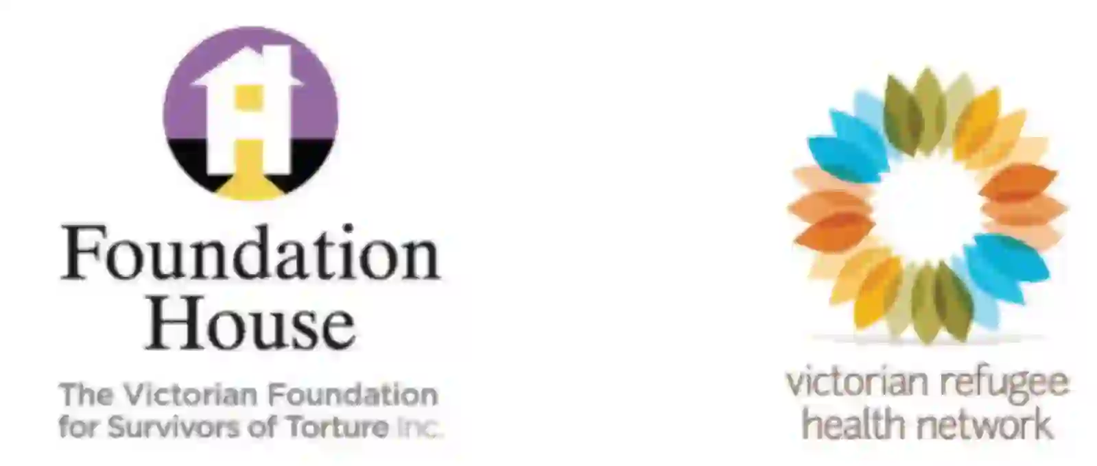 Foundation House & Vic Refugees logo 50%